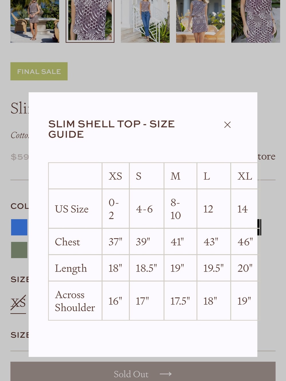 Slim Shell Top - Picture 3 of 6
